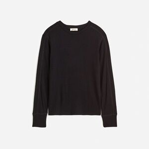 Madewell Ribbed Crewneck Long Sleeve Tee